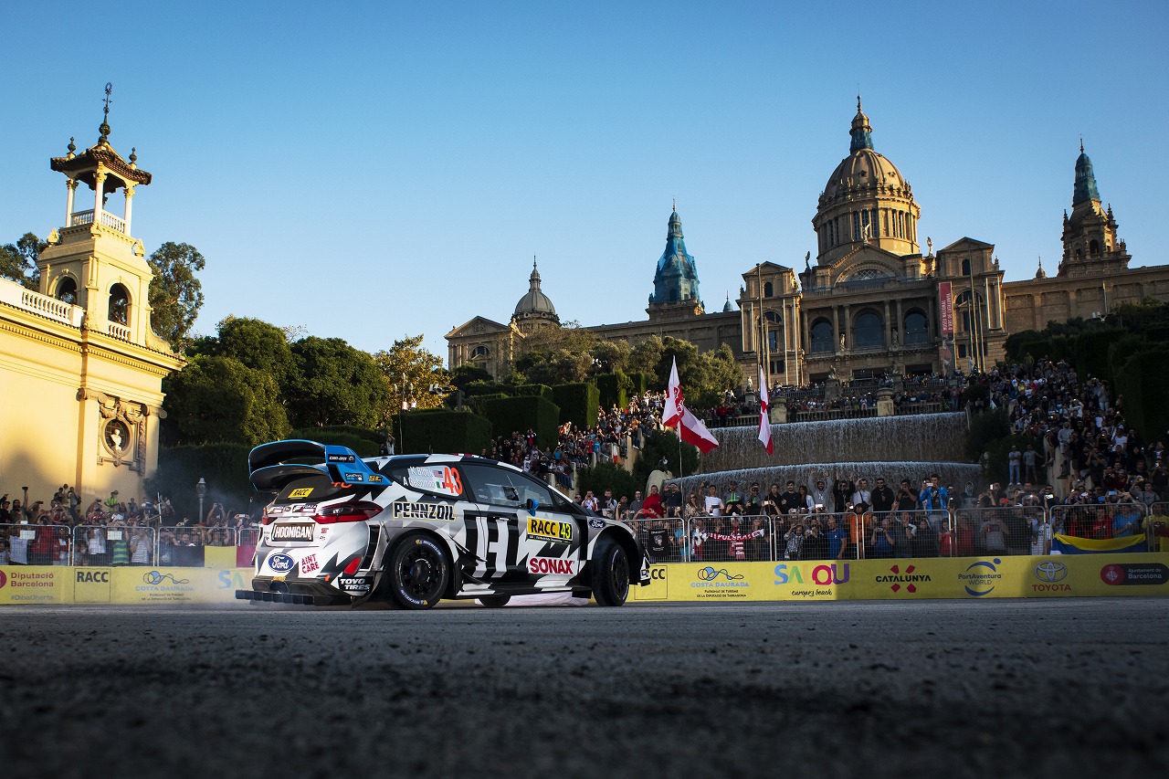 「トヨタ・ヤリス＆オット・タナク、逆転チャンピオンを目指して首位激走！【WRC ラリースペイン・デイ1,2】」の1枚目の画像