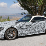 レクサスっぽいクワッドエキゾーストパイプを発見。メルセデスAMG GT-Rの「ブラックシリーズ」を目撃 - Mercedes AMG GT Black 6