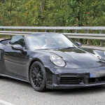 やっぱりすごい加速力！ルーフを開けた新型ポルシェ・911ターボ「カブリオレ」 - Porsche 911 Turbo Convertible 4