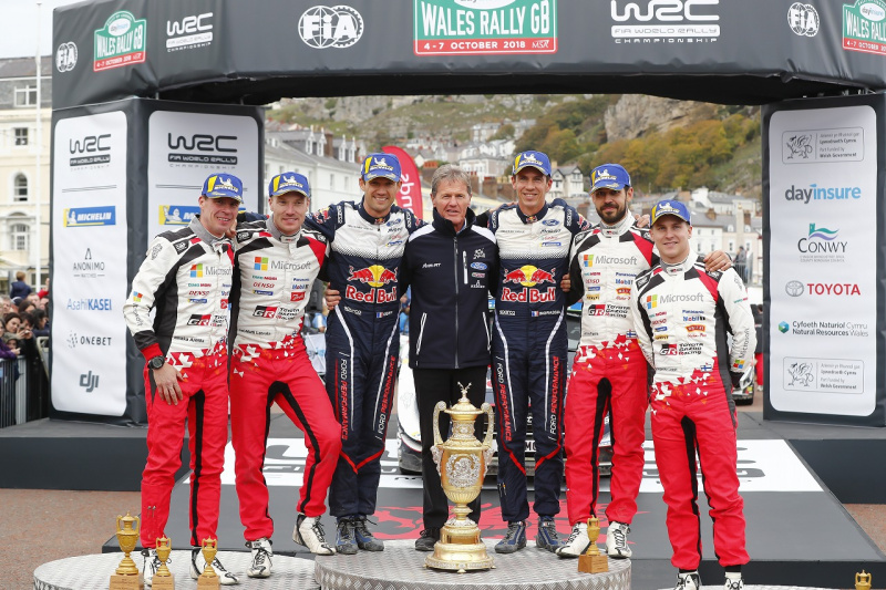 「【WRC ラリーグレート・ブリテン】タナク4連勝ならず。TOYOTAはタイトル獲得に前進！」の9枚目の画像