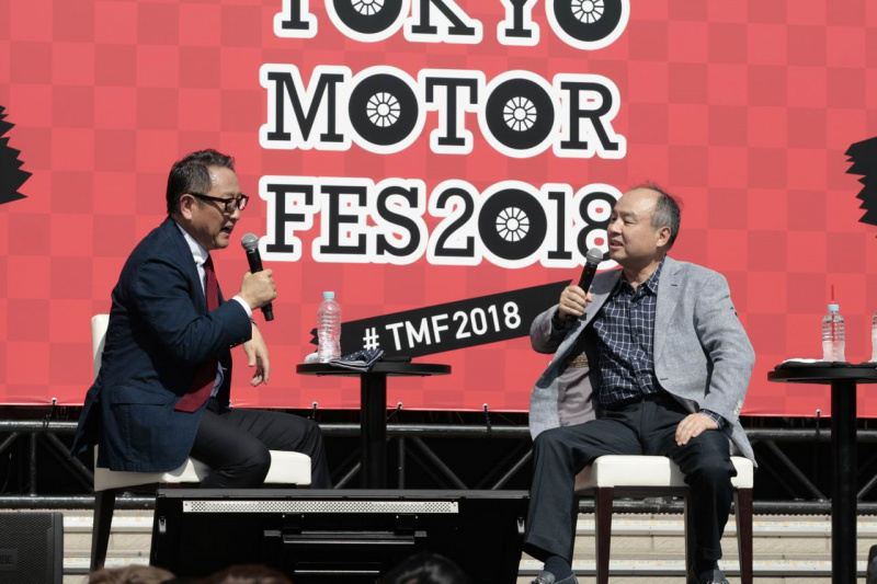「【東京モーターフェス2018】時価総額国内ワンツー企業のトップ二人が夢を語り合う。「水と油」が生むものは？」の11枚目の画像
