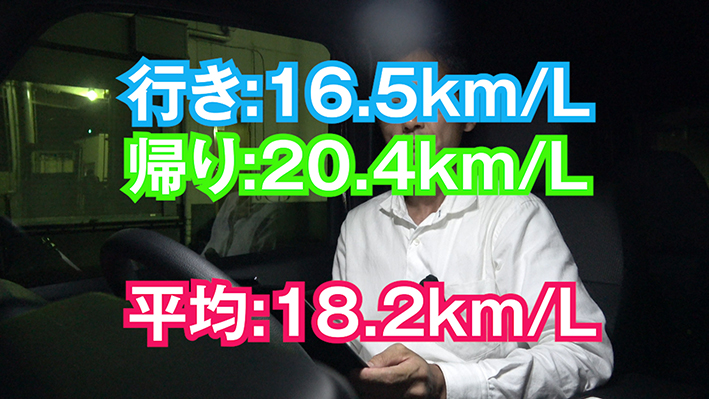 「【ホンダ・N-VANの高速燃費計測】350km走って確認。勾配で大きく数値が変わります」の17枚目の画像