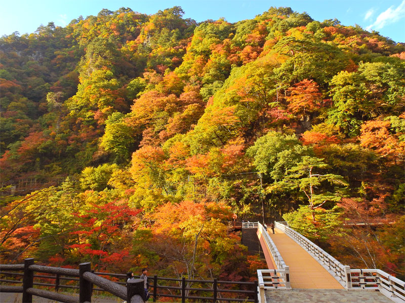 紅葉の見頃を迎えた 関東の耶馬渓 吾妻峡を歩く 群馬 車中泊女子の全国縦断記 Clicccar Com