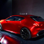 「深化した「魂動デザイン」と「SKYACTIV-X」が注目の新型Mazda3（アクセラ）を披露へ【ロサンゼルス自動車ショー2018】」の3枚目の画像ギャラリーへのリンク