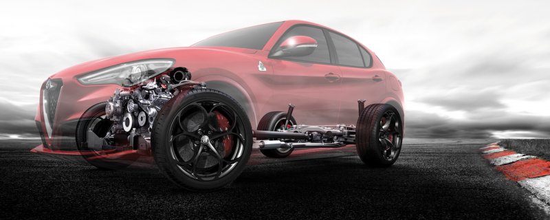 「【新車】ニュルブルクリンクで量産SUV世界最速タイムを記録した究極のドライビングSUV「ステルヴィオ・クアドリフォリオ」が登場」の5枚目の画像