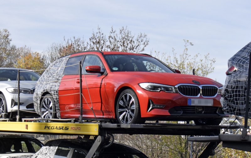 「BMW伝統の「アレ」が消えた!?  新型3シリーズツーリング、謎のカモフラージュ姿をキャッチ」の10枚目の画像