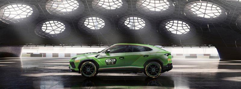「【新車】ランボルギーニが提案する新しいモータースポーツ「スーパーSUVレース」用の「ウルスST-Xコンセプト」が登場」の2枚目の画像