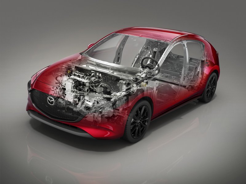 「【ロサンゼルスオートショー2018】新型Mazda3がワールドプレミア。深化した「魂動デザイン」と「SKYACTIV-VEHICLE ARCHITECTURE」の走りが注目」の44枚目の画像