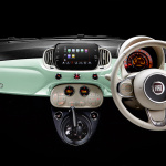 【新車】フィアット500を上質に仕立てた240万円の限定車「Fiat 500 Lusso」が登場 - green_instrument-panel