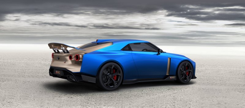 「「Nissan GT-R50 by Italdesign」の市販モデルは、ボディカラーの組み合わせと内装色の選択が可能」の4枚目の画像