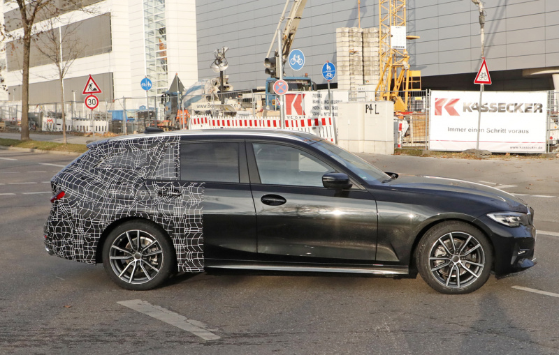 「BMW伝統の「アレ」はどうなる？ 新型3シリーズツーリングのテスト車両をキャッチ」の16枚目の画像