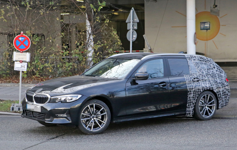 「BMW伝統の「アレ」はどうなる？ 新型3シリーズツーリングのテスト車両をキャッチ」の6枚目の画像