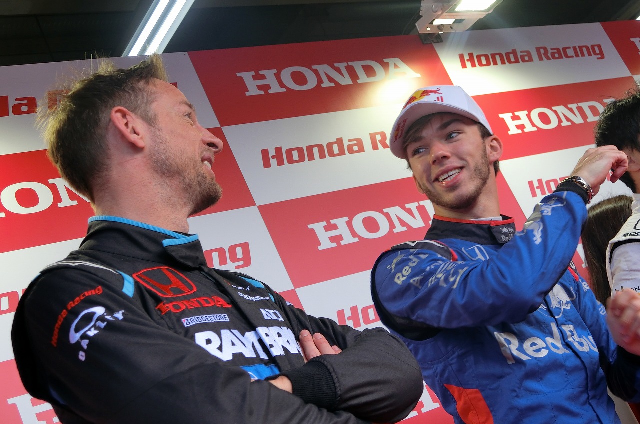 注目f1ドライバー ピエール ガスリーは分刻みのスケジュールで大忙し F1女子のhonda Racing Thanks Day18レポート 前編 Clicccar Com