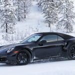 「ポルシェ・911ターボカブリオレ新型、豪雪地帯に出現。610馬力のハイパワーモデルか？」の13枚目の画像ギャラリーへのリンク