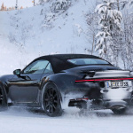 「ポルシェ・911ターボカブリオレ新型、豪雪地帯に出現。610馬力のハイパワーモデルか？」の18枚目の画像ギャラリーへのリンク