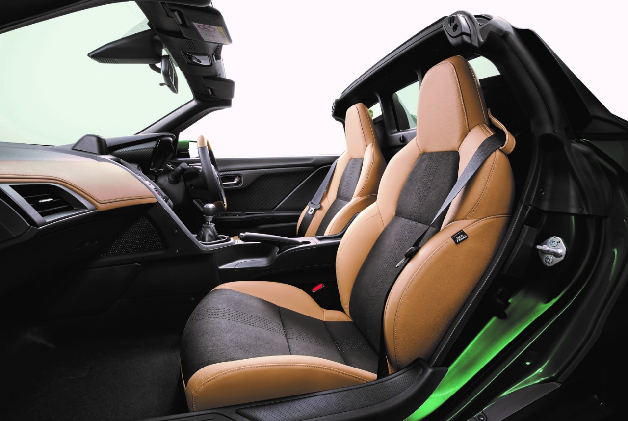 S660trad Leather Edition 6 画像 新車 ホンダのミッドシップ軽2シーター S660 に専用内装の特別仕様車 Clicccar Com