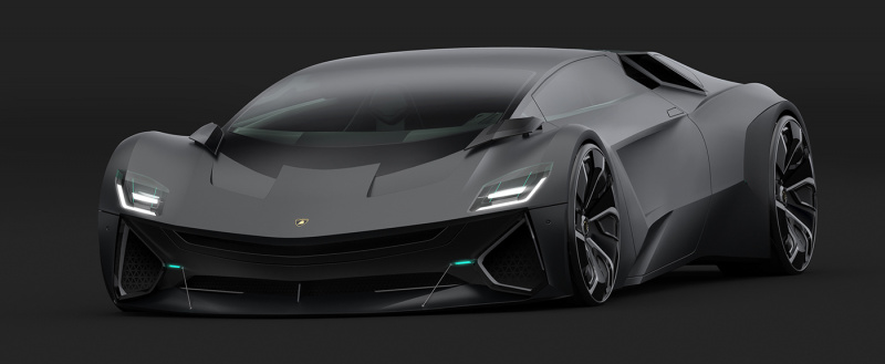 「ランボルギーニがコンパクトスーパーカー「Vega」を開発中？ 予想CGを入手」の7枚目の画像