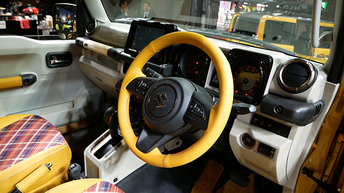 「【東京オートサロン2019】新型ジムニーのトラック「ジムニー・シエラ ピックアップスタイル」が登場」の6枚目の画像