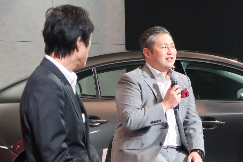 「【東京オートサロン2019】メーカー系デザイナーに突撃インタビュー。マツダブースで新型「Mazda 3」をテーマにトークショー開催」の2枚目の画像