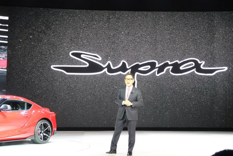「「Supra」のロゴは新デザイン。「S」の形とニュルの深〜い関係？【デトロイトモーターショー2019】」の3枚目の画像