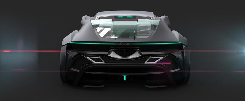 「ランボルギーニがコンパクトスーパーカー「Vega」を開発中？ 予想CGを入手」の9枚目の画像