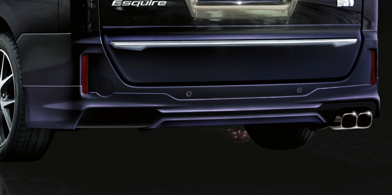 「モデリスタがトヨタ・エスクァイアを迫力あるスタイルにアップデートするエアロキットを設定」の8枚目の画像