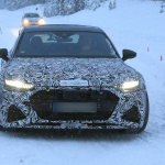 3月デビューの新型・アウディ「RS7」、超加速力を雪中で披露 - Audi RS7 (1)
