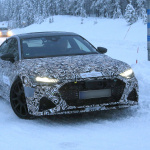 3月デビューの新型・アウディ「RS7」、超加速力を雪中で披露 - Audi RS7 (2)b