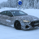 3月デビューの新型・アウディ「RS7」、超加速力を雪中で披露 - Audi RS7 (3)