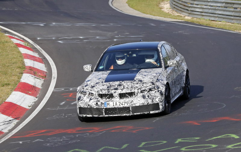 「BMW M3次期型は「xDrive」見送りで6速MT＋FRのピュアスポーツセダンに！」の1枚目の画像