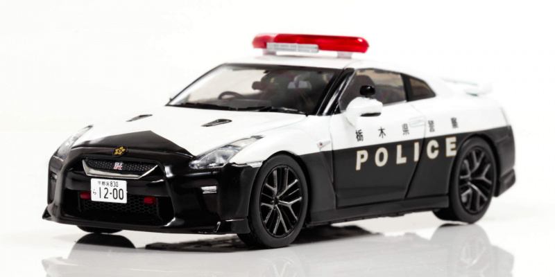 「北関東の守護神・R35 GT-Rのパトカーを完全再現したミニチュアカーが限定販売」の3枚目の画像