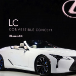 「【デトロイトモーターショー2019】果たして市販化は?　レクサスLCのオープンモデル「LC Convertible concept」」の2枚目の画像ギャラリーへのリンク