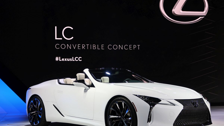 デトロイトモーターショー19 果たして市販化は レクサスlcのオープンモデル Lc Convertible Concept Clicccar Com