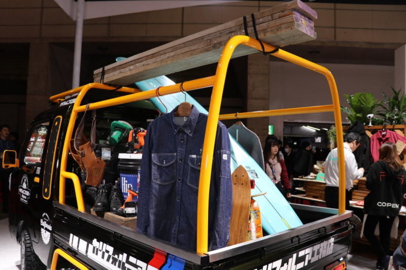 「【東京オートサロン2019】ダイハツ・ハイゼットトラック ジャンボカリフォルニア工務店Verは職人技の賜物」の13枚目の画像