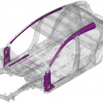 マツダが1310MPa級の高張力鋼板冷間プレス部品を世界で初めて開発。Mazda3に採用へ - P1J16359s