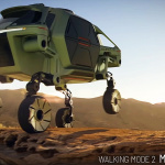 【CES 2019】ヒュンダイが四足歩行可能な昆虫型コンセプトカーを発表！ - WALKING MODE
