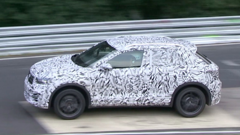 「VWの小型SUV「T-ROC」のハイパフォーマンスモデル「T-ROC R」がニュルブルクリンクを疾走」の7枚目の画像
