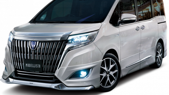 モデリスタがトヨタ エスクァイアを迫力あるスタイルにアップデートするエアロキットを設定 Clicccar Com
