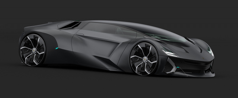 「ランボルギーニがコンパクトスーパーカー「Vega」を開発中？ 予想CGを入手」の13枚目の画像