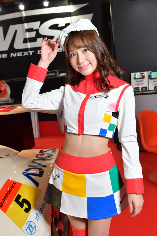 「レースクイーン大賞グランプリの林紗久羅さんのいたC-WESTブースが神ってた【東京オートサロン2019】」の19枚目の画像