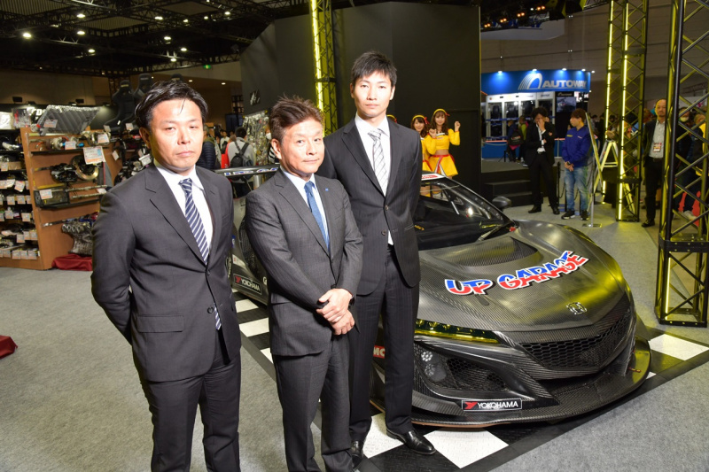 「アップガレージがマシンをNSX GT3に変更してSUPER GTに参戦【東京オートサロン2019】」の8枚目の画像