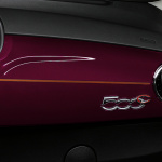 【新車】フィアット500/500Cに特別色「オペラボルドー」をまとった限定車「コレッツィオーネ」を設定 - 6_500-Collezione_panel