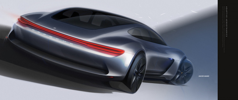 「ポルシェの次世代サルーンを提案するコンセプトカー「929」は近未来トランスポーター」の5枚目の画像