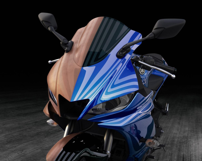 「ヤマハYZF-R25が大胆チェンジ！ MotoGPマシンを連想させる精悍フェイスに大変身」の6枚目の画像