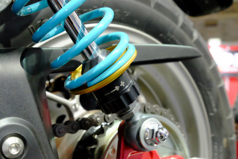 「ナイトロンのショックアブソーバーがモンキー125の走りを一変させる！【モーターサイクルショー注目TOPICS】」の6枚目の画像