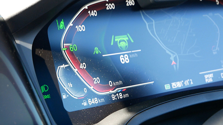 「【BMW 330i Mスポーツ試乗】軌跡をたどって50mバック。新3シリーズのリバース・アシスト機能の用途は？」の13枚目の画像