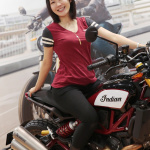 理想のバイク女子見つけた！@インディアン モーターサイクル【東京モーターサイクルショー2019美女めぐり その1】 - _AAA8629b