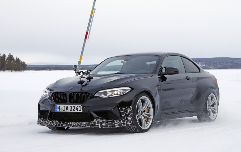 「BMW M2のトップモデルとなる「CS/CSL」の市販型プロトタイプをキャッチ」の5枚目の画像