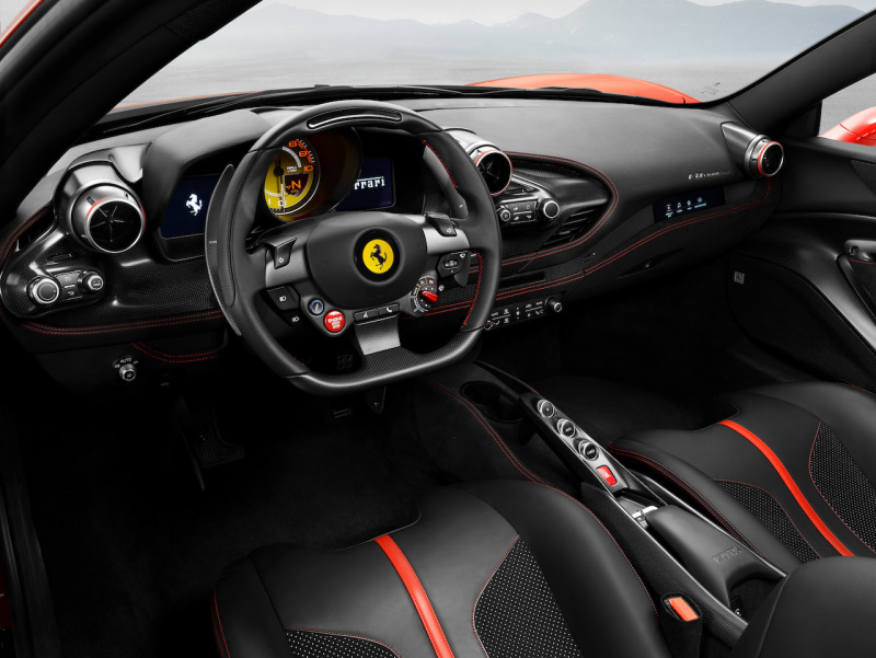 「「488 GTB」の後継モデル「Ferrari F8 Tributo」がデビュー【ジュネーブモーターショー2018】」の6枚目の画像