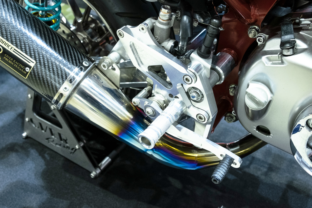 「セパハン、アルミスイングアーム、鍛造ホイール…ホンダ モンキー125が本気で走れるバイクに変身！」の6枚目の画像